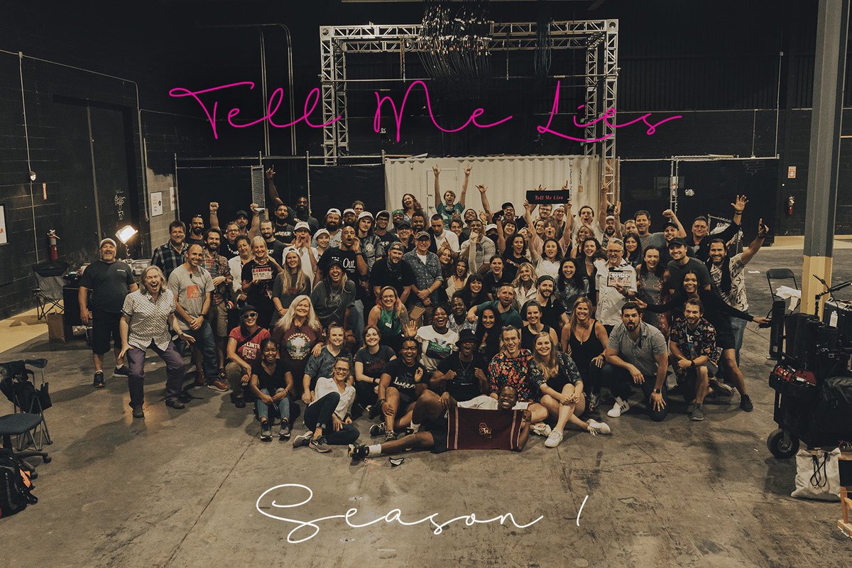 filmstring's tweet photo. That’s a wrap on @tellmelieshulu season 1! Was a fantastic cast and crew. Family for the whole run and loved every minute with these Uber talented individuals. Till the next time! Wish I could tag everyone! #unitphotography #unitstills #setphotographer #bts #publicity #filmstring https://t.co/HzRGPOwkYR