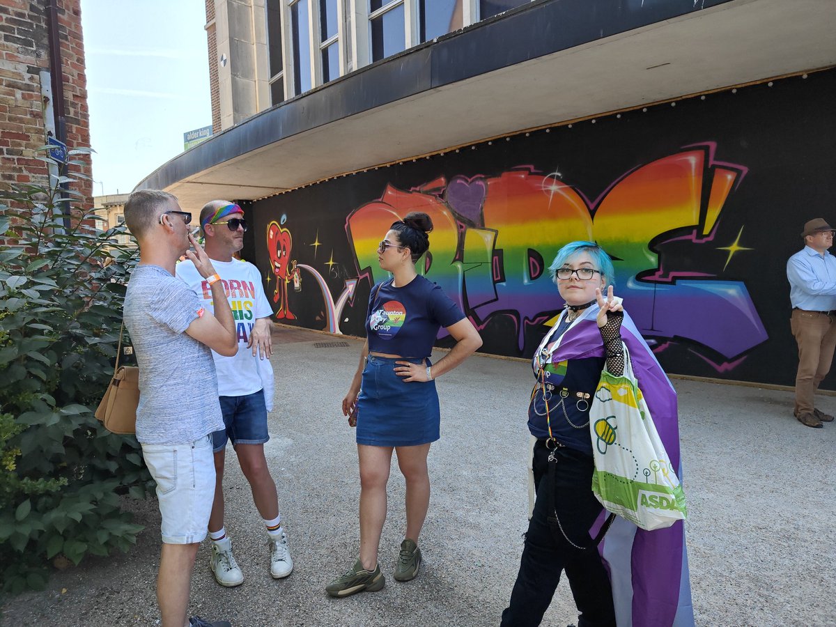 TauntonGayGroup's tweet photo. A few pics and videos we managed to take at @pride_taunton and a couple from the after party 🏳️‍🌈 #tauntonpride2022 #LGBTQ+ #pride #somerset https://t.co/8rXXq3iAjs