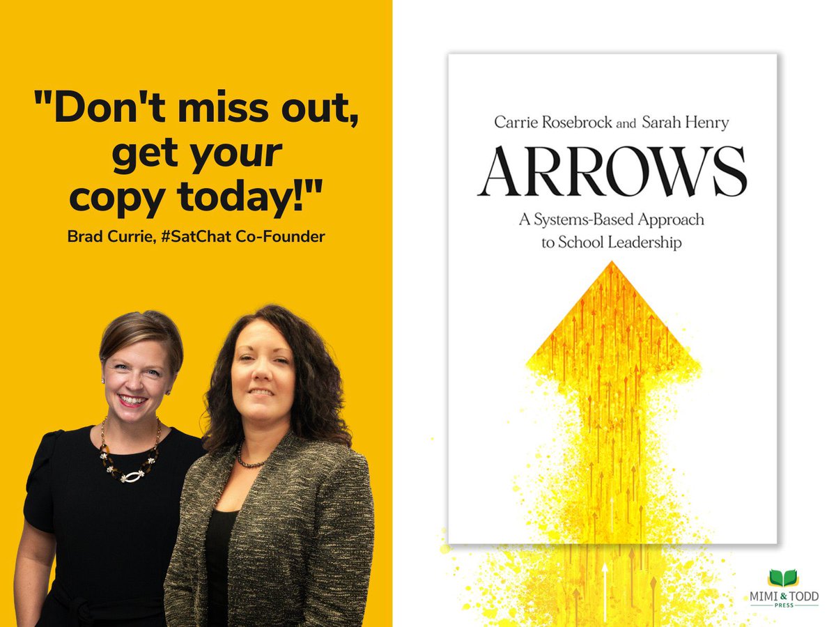 MrsSarahHenry's tweet photo. In education, now more than ever, we need individuals who are willing to lead in a time of transformation. #AlignYourArrows
>>Pick-up your copy on Amazon, today: https://t.co/qtEED0dp1H
#edleadership #eduleaders #PLC #districtalignment https://t.co/eb5d8N46tg