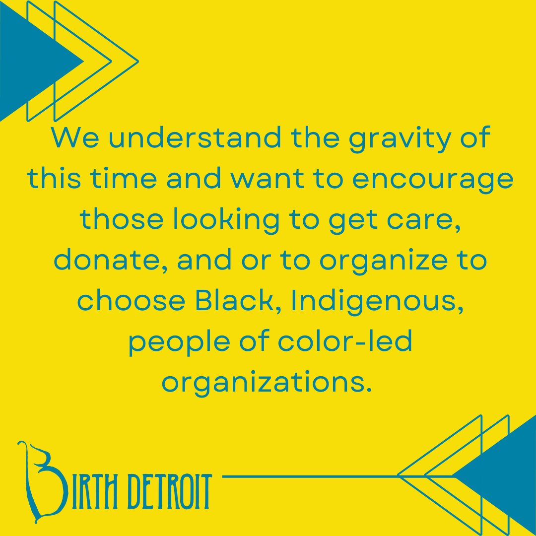 BirthDetroit's tweet photo. https://t.co/WRryl3ESxQ
@momjustice @idecidedetroit @AbortionCare @AbortionFunds
#BirthDetroit
#Reproductivejustice
#BirthJustice
#StateofBirthJustice
#BirthEquity
#AbortionIsHealthcare https://t.co/7ooOABsHRR