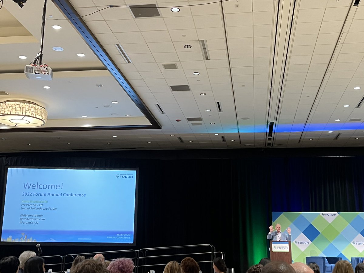 brookepetit's tweet photo. We’re back! #ForumCon22 https://t.co/liiRgVTvVF