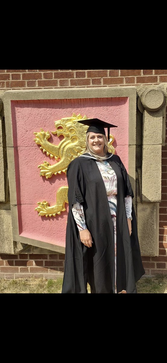 Congratulations to Jenny foster, who graduated today at Birmingham university with a master of science in healthcare leadership