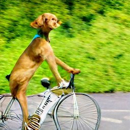 TonyRanieri's tweet photo. Catching up on #TourDeFrance2022 stage 15 and more than once I thought I've heard "Jumbo Vizsla" instead of "Jumbo Visma". I decided to see what DALL-E the AI Artist came up with for "Jumbo Vizsla riding in the Tour De France"😁 https://t.co/8XqKC9X4XD