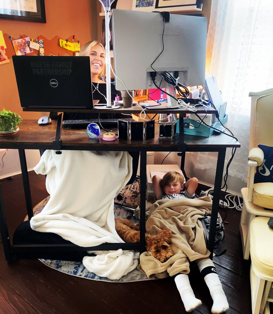 #POV: You work from home and it’s summer break 👩‍💻👦🏼🐶 

#PR #PublicRelations #WorkingMom #HealthCommunications #PublicInformation #CentralOhio #LickingCounty #WFH #WorkFromHome #MiniGoldendoodle #PublicHealth #Monday