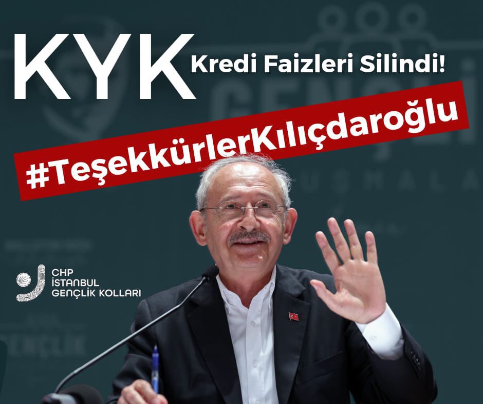 #tesekkurlerkilictaroglu