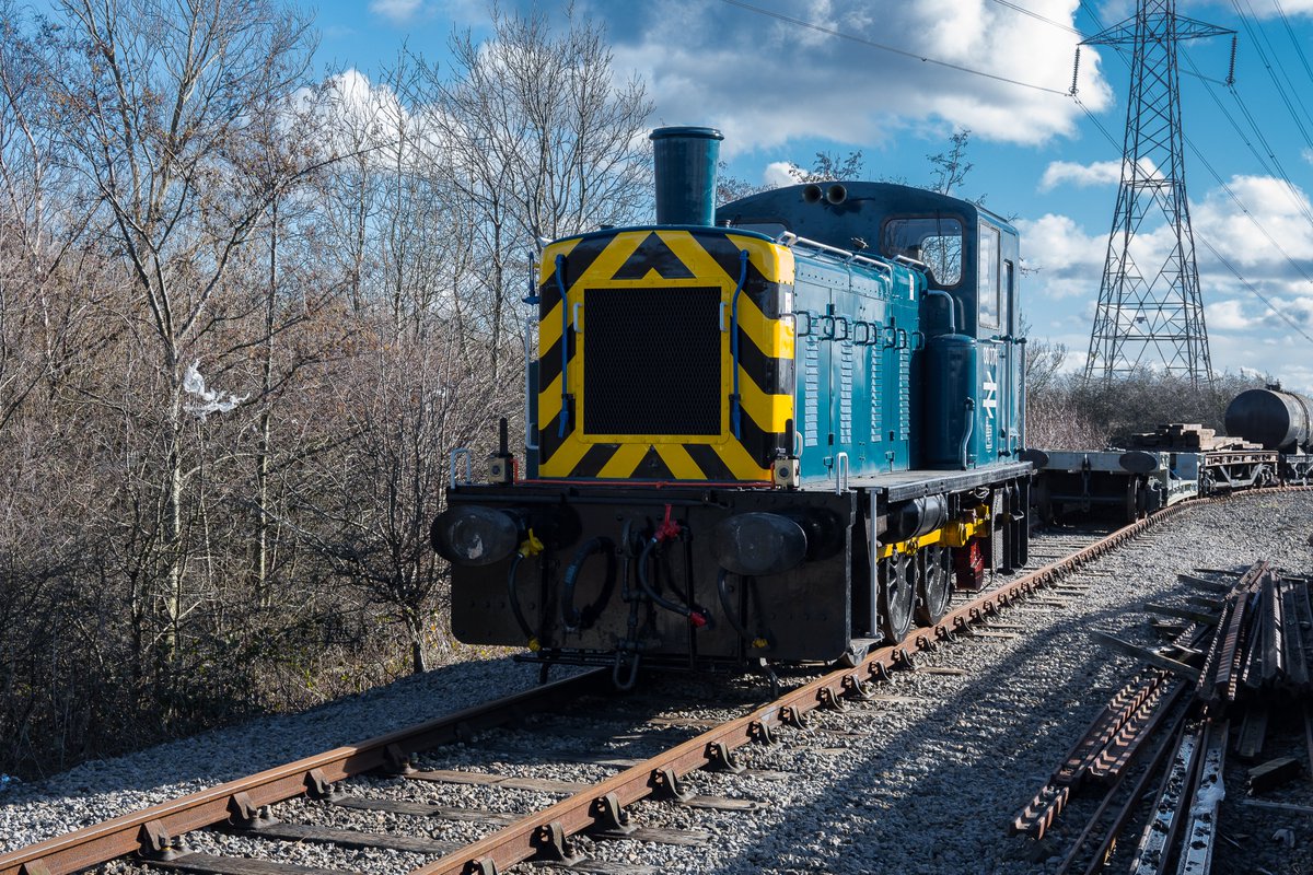 bigbarney130's tweet image. It's no secret that I have a soft spot for the humble Class 03 shunter, and this is a particularly fine example. Former Newcastle station pilot 03078 seen on a visit earlier this year to the @north_steam 
#NorthTynesideSteamRailway #Class03