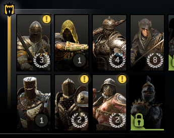 Bucky_Enjoyer's tweet photo. Current rep spread on PC. #ForHonor #ForHonorPC https://t.co/ofWP9hJ2sZ