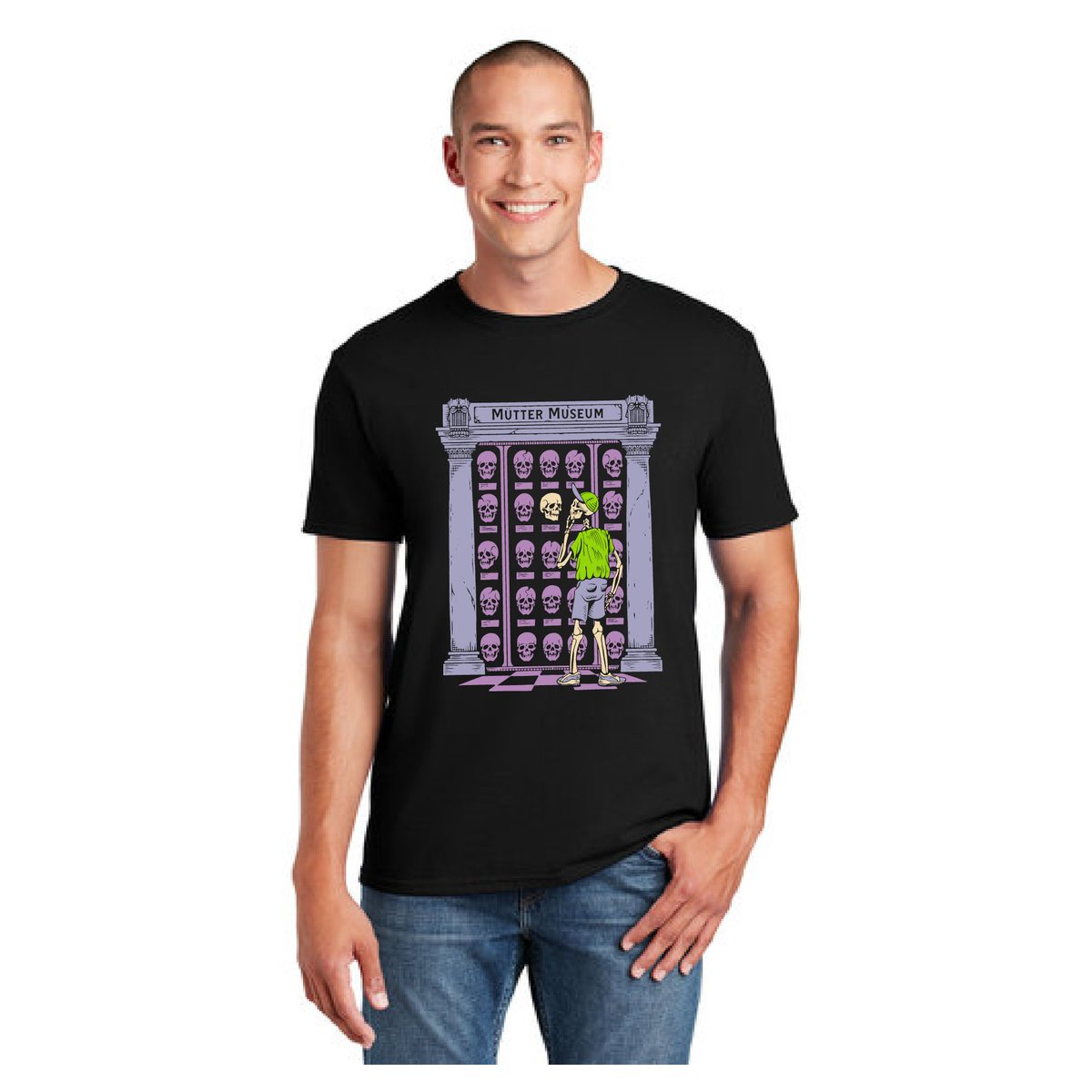 CollegeofPhys's tweet photo. Our new t-shirt highlights the experience of walking through the Mütter Museum and ultimately seeing yourself within the collection, and we're so glad @lyonkidart brought that idea to fruition!
Get yours here: https://t.co/M0PGE5PCXw #MütterMuseum #DisturbinglyInformative https://t.co/fdQmHjNaIE