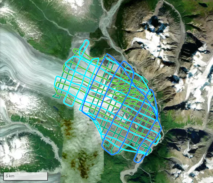 BSIDataAcq's tweet photo. So here we are, latest res survey completed with @WaterSHEDLab , @JacksonBodtker , Derek Cronmiller (@EMRYukon) on Tweedsmuir Gl. terminus &amp; respectfully ack. we were working on @ShadhalaAsheyi  stunning land https://t.co/olSu7hiYDW