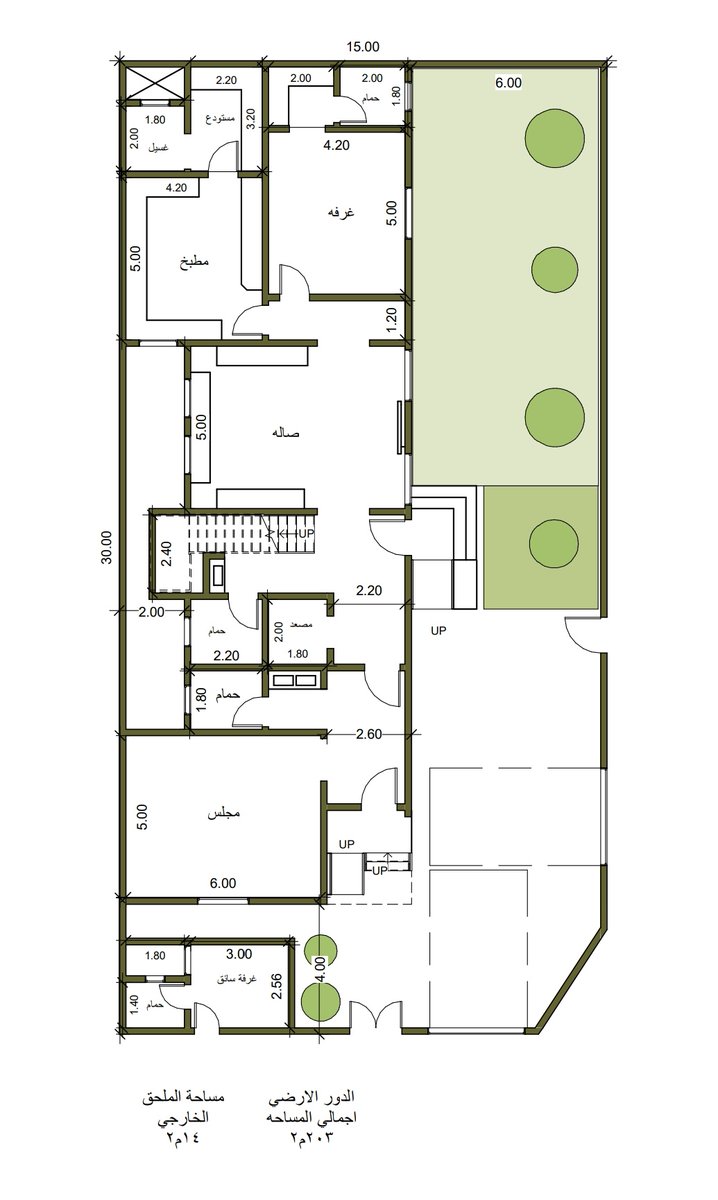 Awad4d's tweet image. تصميم مخطط لاحد المتابعين 
من ذوي الاحتياجات الخاصه
تم تصميمه بناء على رغبته واحتياجه
مساحة الارض ١٥ في ٣٠ زاويه على شارع ٣٠ شرق و ٢٠ جنوب 
اسأل الله ان يبارك له
 وان ينتفع بهذا التصميم 
#تصميم_معماري