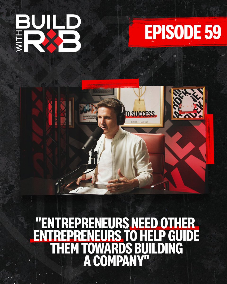 dyrdekmachine's tweet image. You don’t know what you don’t know until it’s staring you in the face and you have to learn it fast.

In episode 59 of #BuildWithRob, @robdyrdek discusses why it&apos;s important to build mentor-mentee relationships in the entrepreneurial world. 

Listen here: apple.co/3ze0bj2