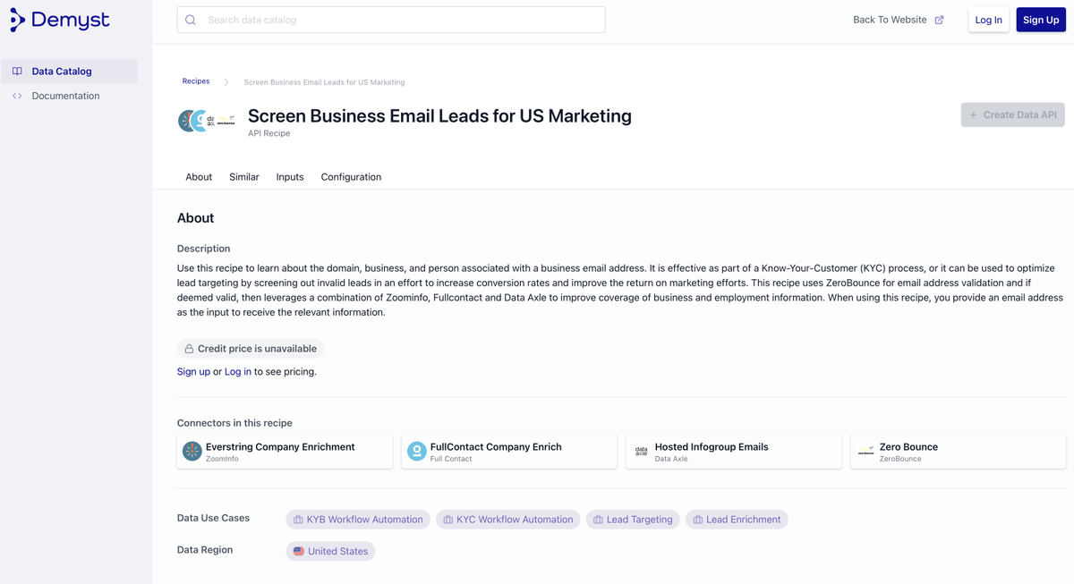 demystdata's tweet photo. Improve marketing #ROI with #MarTech to screen out invalid business email leads.

On the Demyst platform, information from @zerobounce1 enhances a rigorous series of checks that can increase #conversion rates and improve the return on marketing efforts 

https://t.co/Ua6ipgRJAE https://t.co/eyuXEamsRo