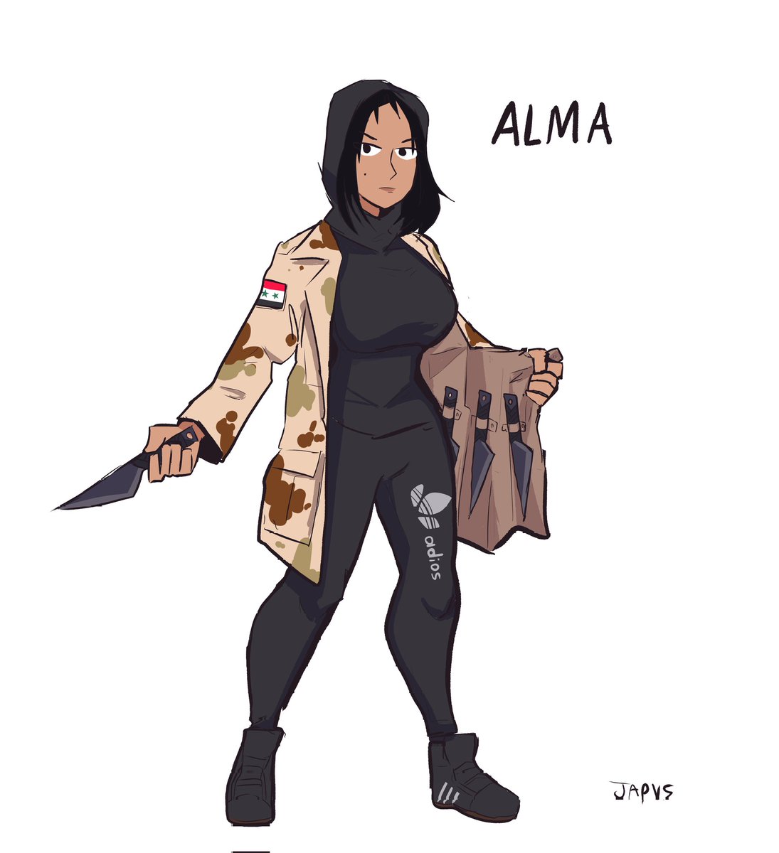 I really struggle with Alma's design 