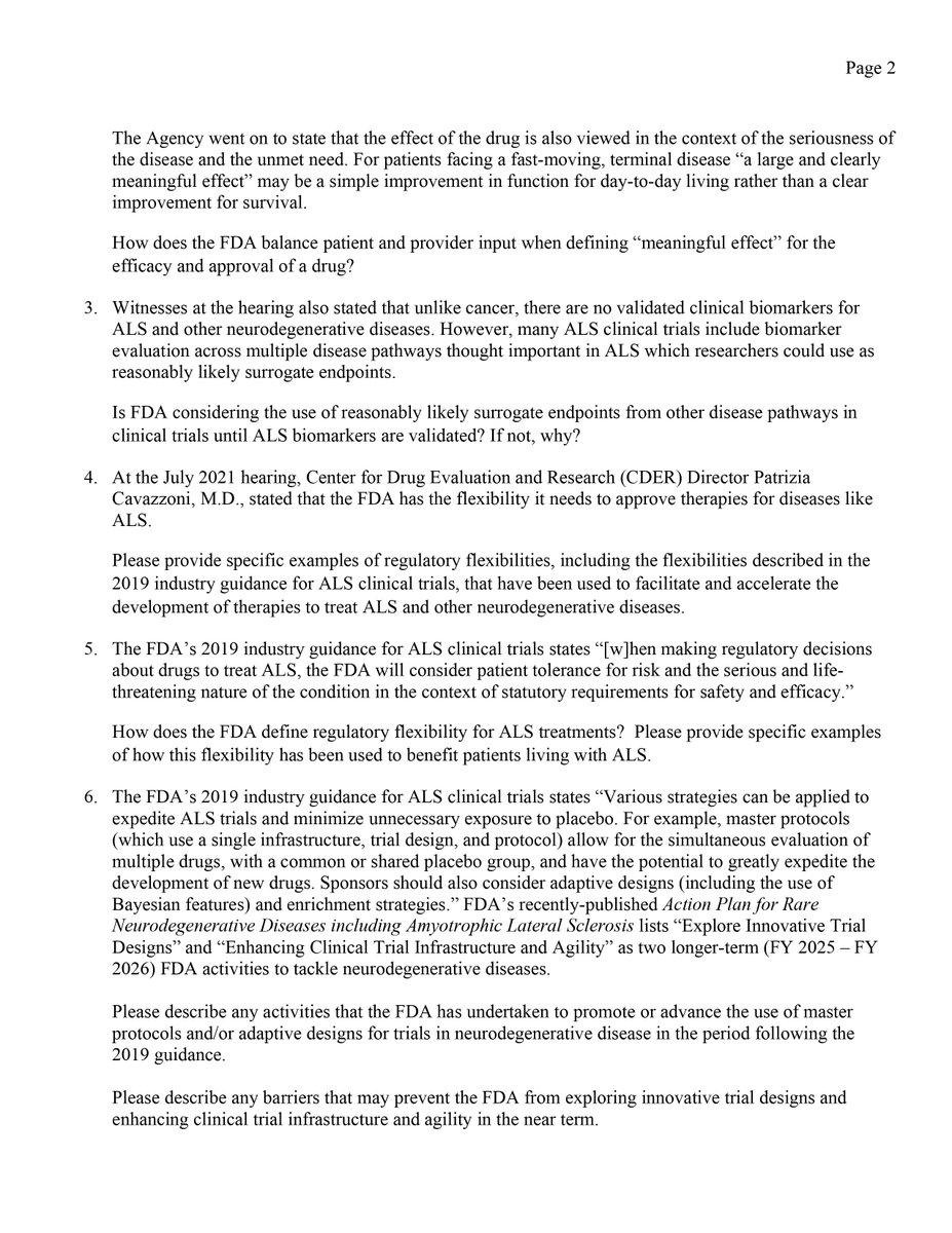 RepMikeQuigley's tweet photo. People living with aggressive, fatal neurodegenerative disorders like ALS need access to safe therapies. I'm proud to work with my colleagues on both sides of aisle to urge the FDA to work more quickly to approve life saving treatments.

Read our letter below: https://t.co/2J38wiATkh