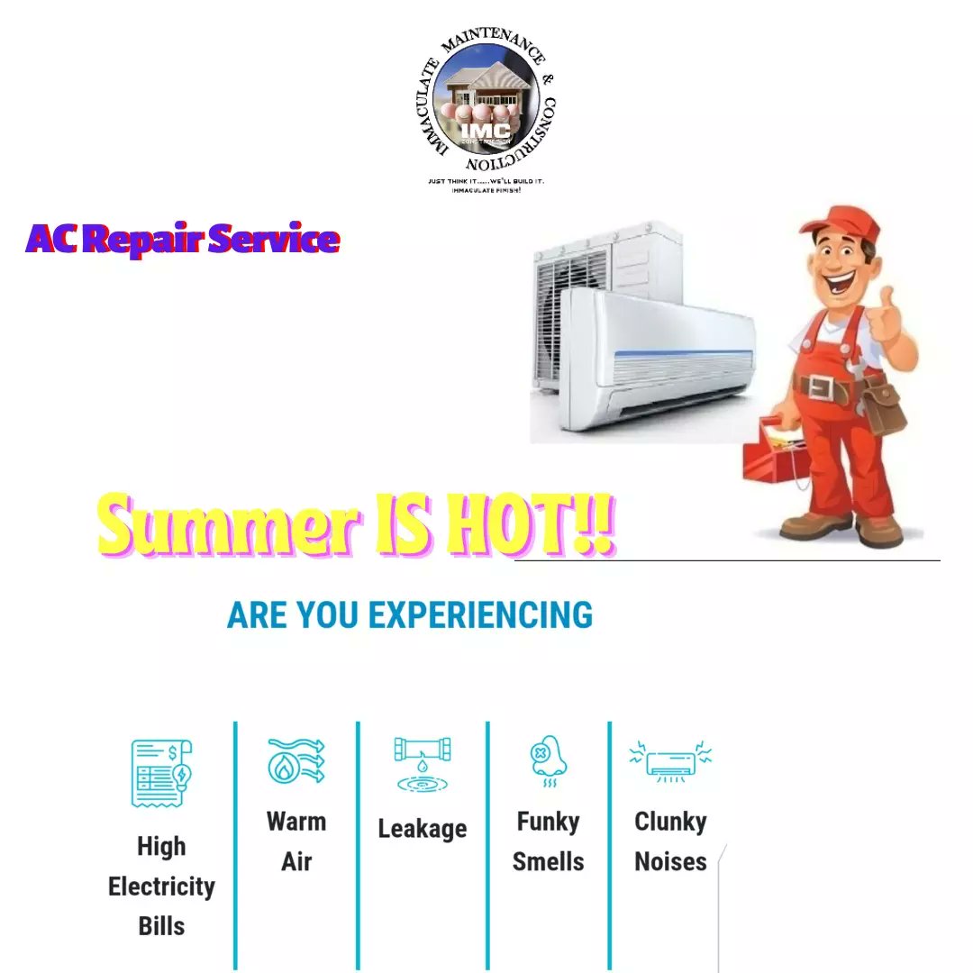 imcs_limited's tweet photo. The Summer is Hot! Are you experiencing high Electric bill, Clunking noise, funky smell,warm air. 

Then have our service team take care your all you air condition unit needs.

Call us today for consultation 876-926-2205

#repair #airconditionrepair #acrepair #acservice #Aircon https://t.co/Adz062XWrl