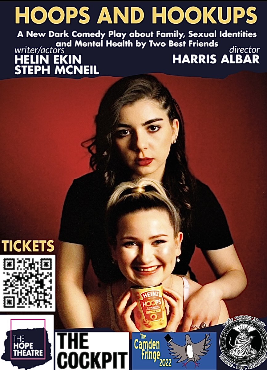 Final bit of script work before the staging process!
Just over three weeks to go till our opening night of Hoops and Hookups at <a href="/cockpittheatre/">The Cockpit</a> (10th Aug)
Want to laugh, cry and learn about hidden psychological disorders? Grab your tickets here: linktr.ee/hoopsnhookups