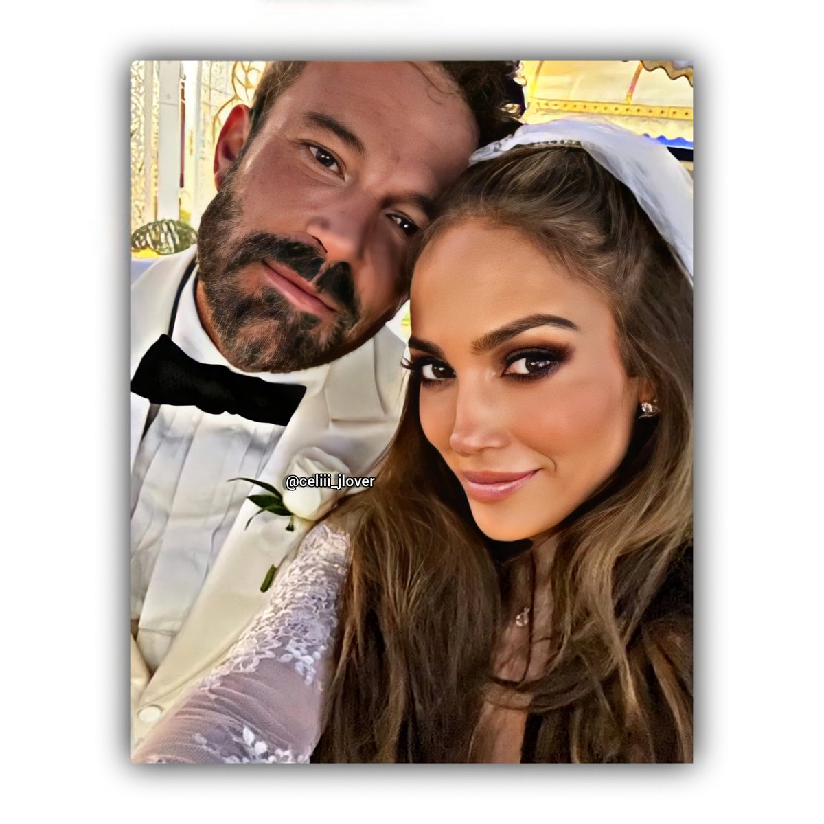 Celiiina_La's tweet photo. ๐ด๐ & ๐ด๐๐ ๐จ๐๐๐๐๐๐!๐
#finallymarried #justmarried #Bennifer https://t.co/xAasCLqH1K