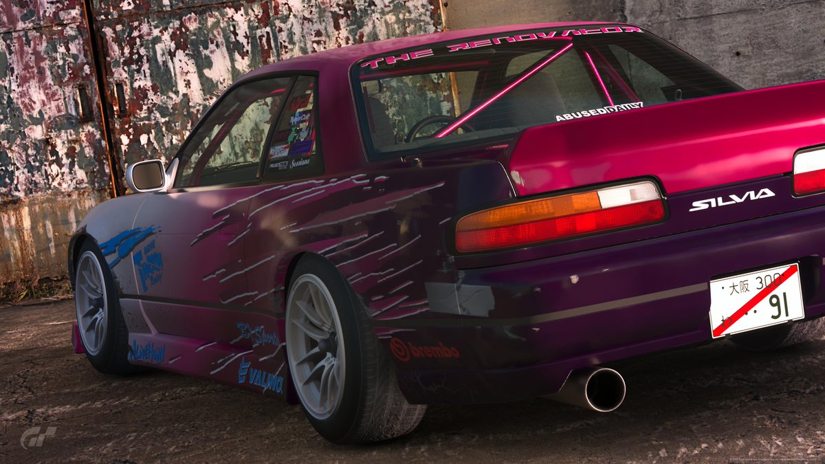 EzumeModesto's tweet photo. #PS5Share, #GranTurismo7 #ModestoDesigns #Custom #Livery #Design #GT7 #scapes #photo #Nissan #s13 #streetbuild #JDM #ClassicJDM https://t.co/Gntyvo00Xc