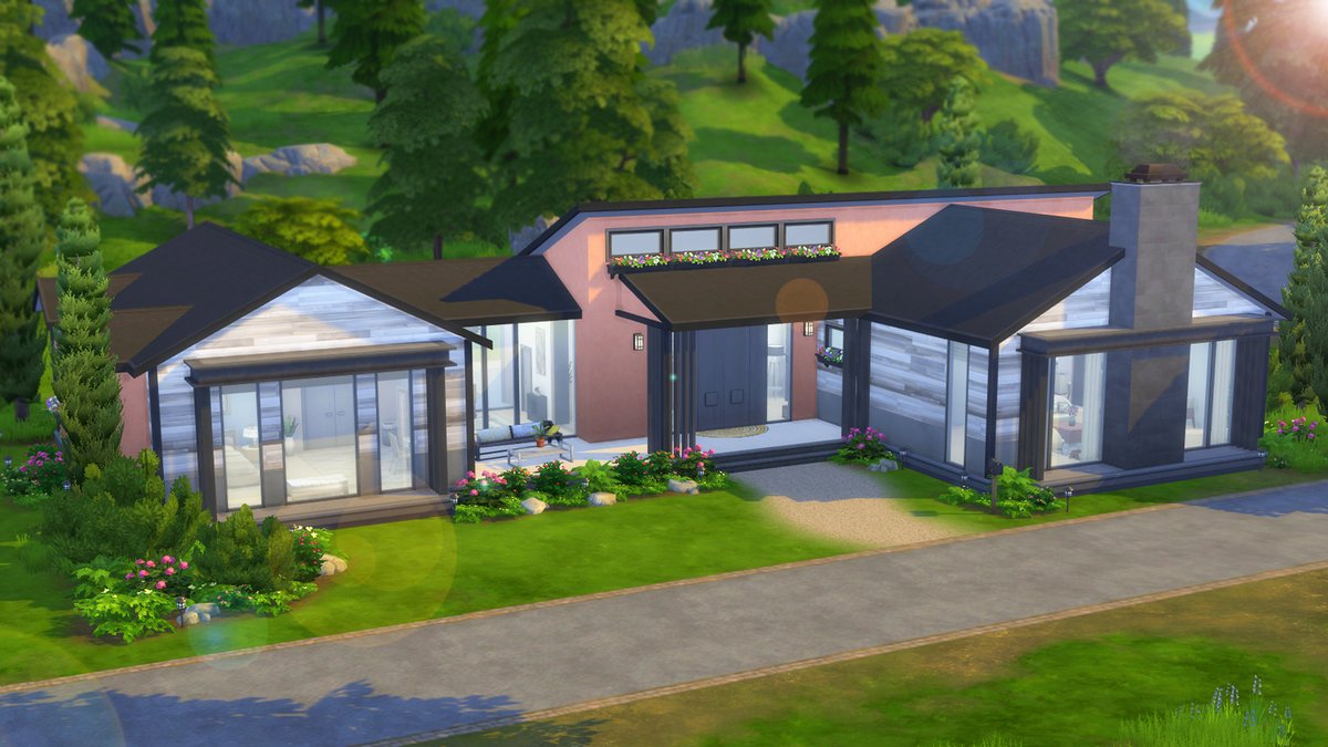 NEW BUILD - Big Family Bungalow 🏡

Speed build video - youtube.com/watch?v=a_VFs2…

#Sims4 #ShowUsYourBuilds <a href="/TheSims/">The Sims</a>