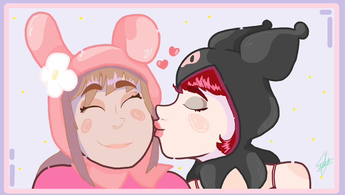 ViMoo03's tweet photo. WOLAA, estoy haciendo estos match para parejas con gorritos de sanrio, pueden cambiar los gorritos con sus personajes favoritos y también la posición del dibujo!!
#comissionsopen #comissions #art #sanrio #comsiones #mymelody #kuromi #hellokitty https://t.co/xl3fX3GOkK
