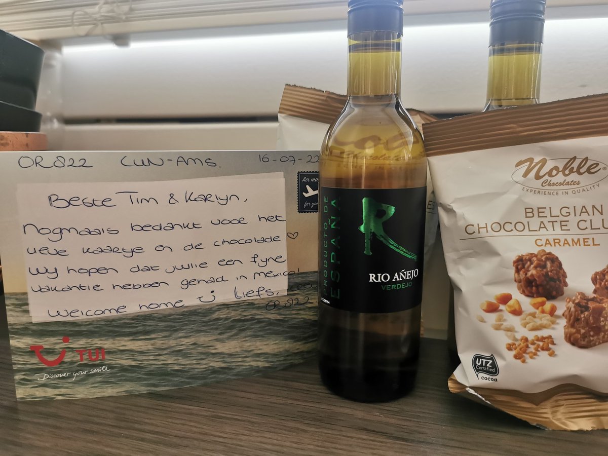 Back home! And thanks again <a href="/TUINederland/">TUI</a> for the best service! ✈️❤️