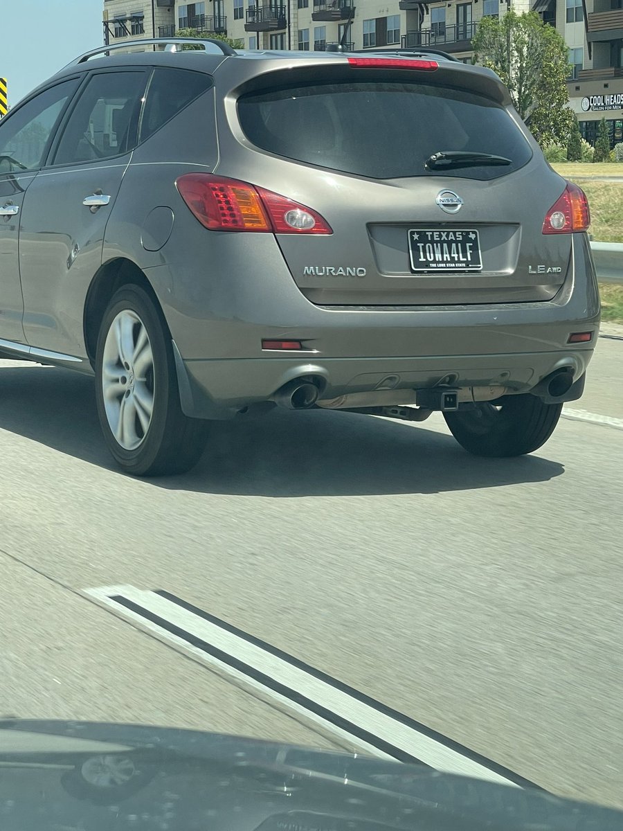 DTXSports1024's tweet photo. Did @tyschmit make the move to Texas whippin a Nissan Murano? 🤔 #patmcafeeshow https://t.co/QOaNQFMhgz