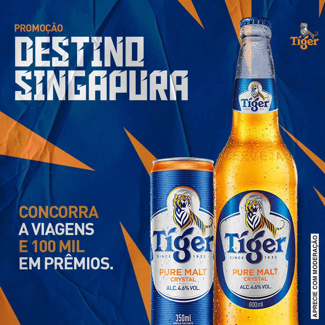 Tem coragem de conhecer um lugar novo? A cada R$30 em Tiger concorra a prêmios. Saiba mais no link da bio. #ChegouTiger