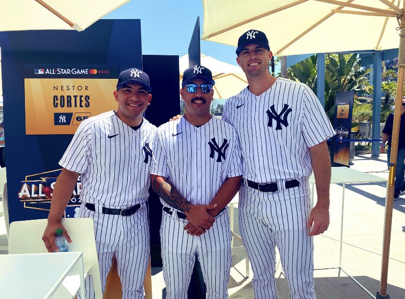 Talkin' Yanks on X: Perhaps the most unlikely trio of All-Stars in Yankees  history. Pumped for these guys  / X