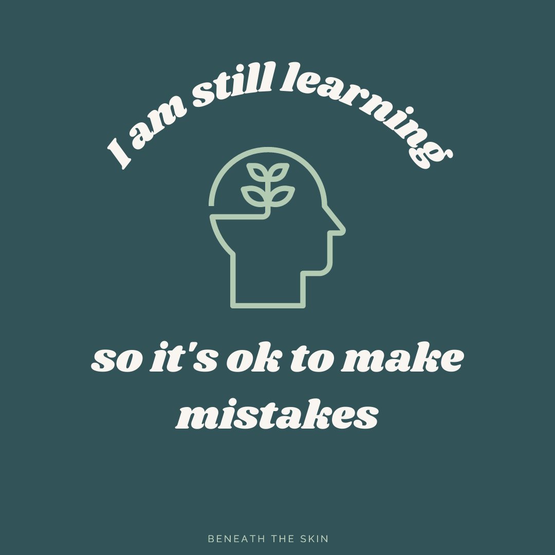 Making mistakes is all a part of the process of learning valuable lessons in life. We never stop learning and growing, so don't beat yourself up every time you make a mistake!

#empoweringwomen #investinyourself #bossbabe #selfesteem #mentalhealth #inspirationalquotes