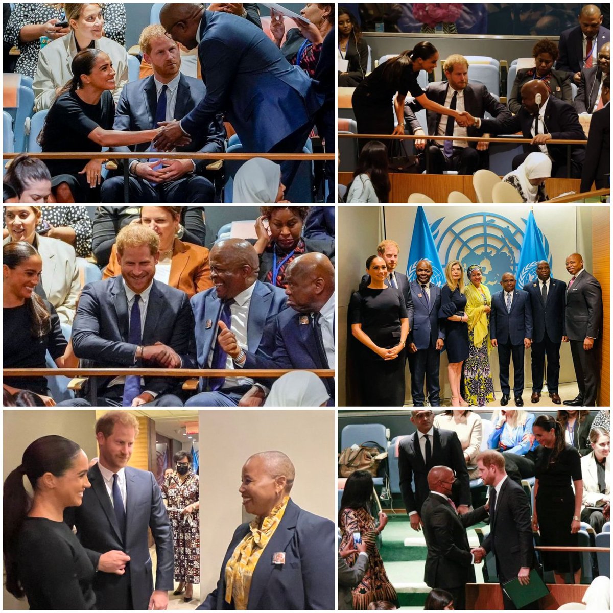 News in Brief:  Positive people around the world love #PrinceHarry and #PrincessMeghan and it's evident to see! #PrinceHarryAtTheUN #MandelaDay2022 #QueenMeghan  #DuchessMeghan #KingHarry #Sussexsquad