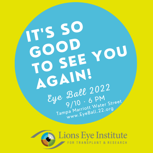 WorldCanSee's tweet photo. Introducing Eye Ball 2022: It's So Good to See You Again! We can’t wait to see you on September 10, 2022, as the Eye Ball returns to an in-person event at Tampa Marriott Water Street.  Sponsorships and tickets are now on sale. Learn more at https://t.co/5nGQGUoiSl https://t.co/cvqJrIWXjv
