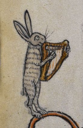 ElliottBlackwe3's tweet photo. Medieval rabbits playing instruments (as they were prone to do) https://t.co/vZd8WCSP9C