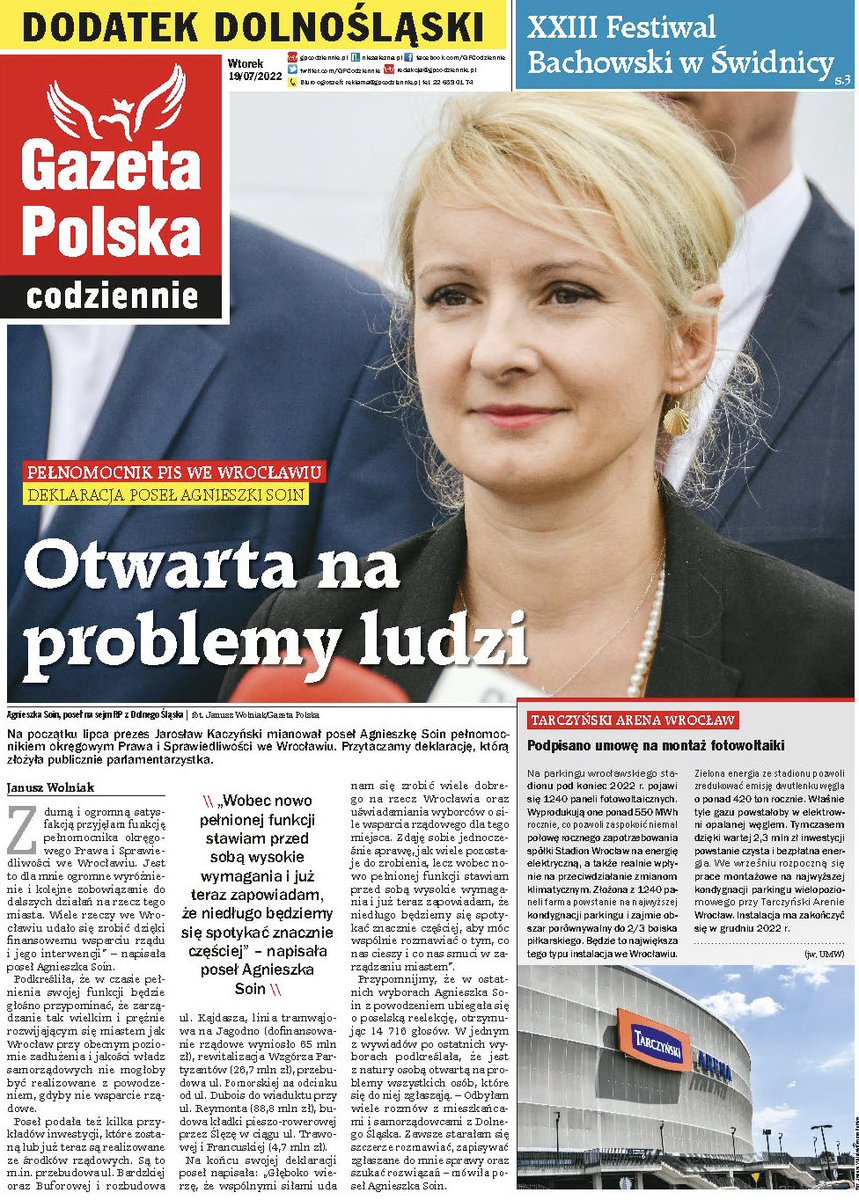 GPCodziennie's tweet photo. Polecamy wtorkowe wydanie #GPC:
⁃ Adrian #Siwek: Wkrótce pierwsze testy abramsów w Polsce
⁃ @PNisztor: Unia nie dla rosyjskich oligarchów?
- Jacek @Liziniewicz: Polacy chcą reparacji od Niemiec
Czytaj więcej na » https://t.co/EDVldJkeHO https://t.co/ZMc8gWcAdf
