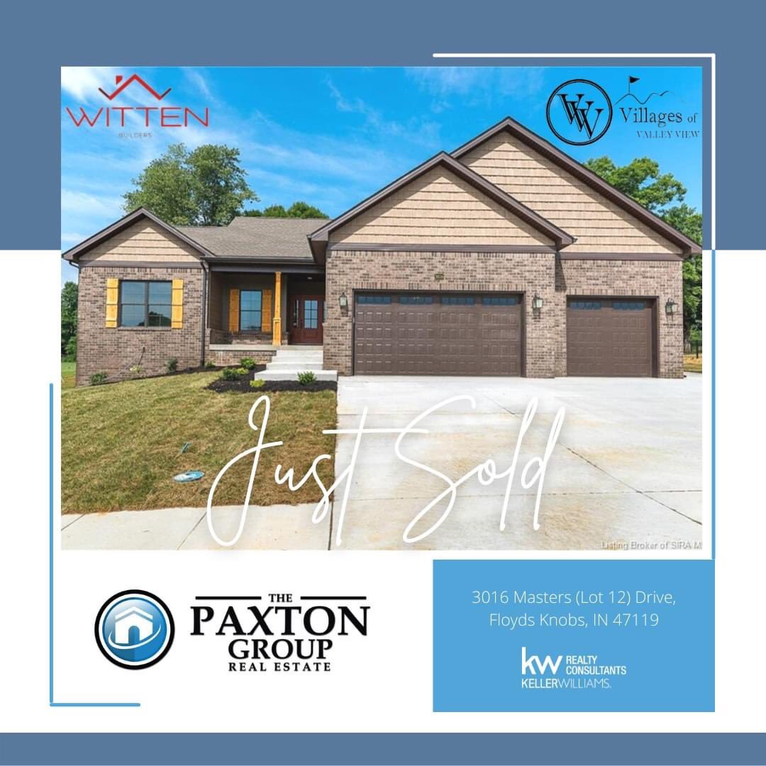 TPG_Real_Estate's tweet photo. 🎉 Just Sold - 3016 Masters (Lot 12) Drive, Floyds Knobs, IN 47119.🏡 Congratulations!
#ThePaxtonGroup
#KellerWilliamsRealtyConsultants #SOLD https://t.co/9qBfzVzQV1