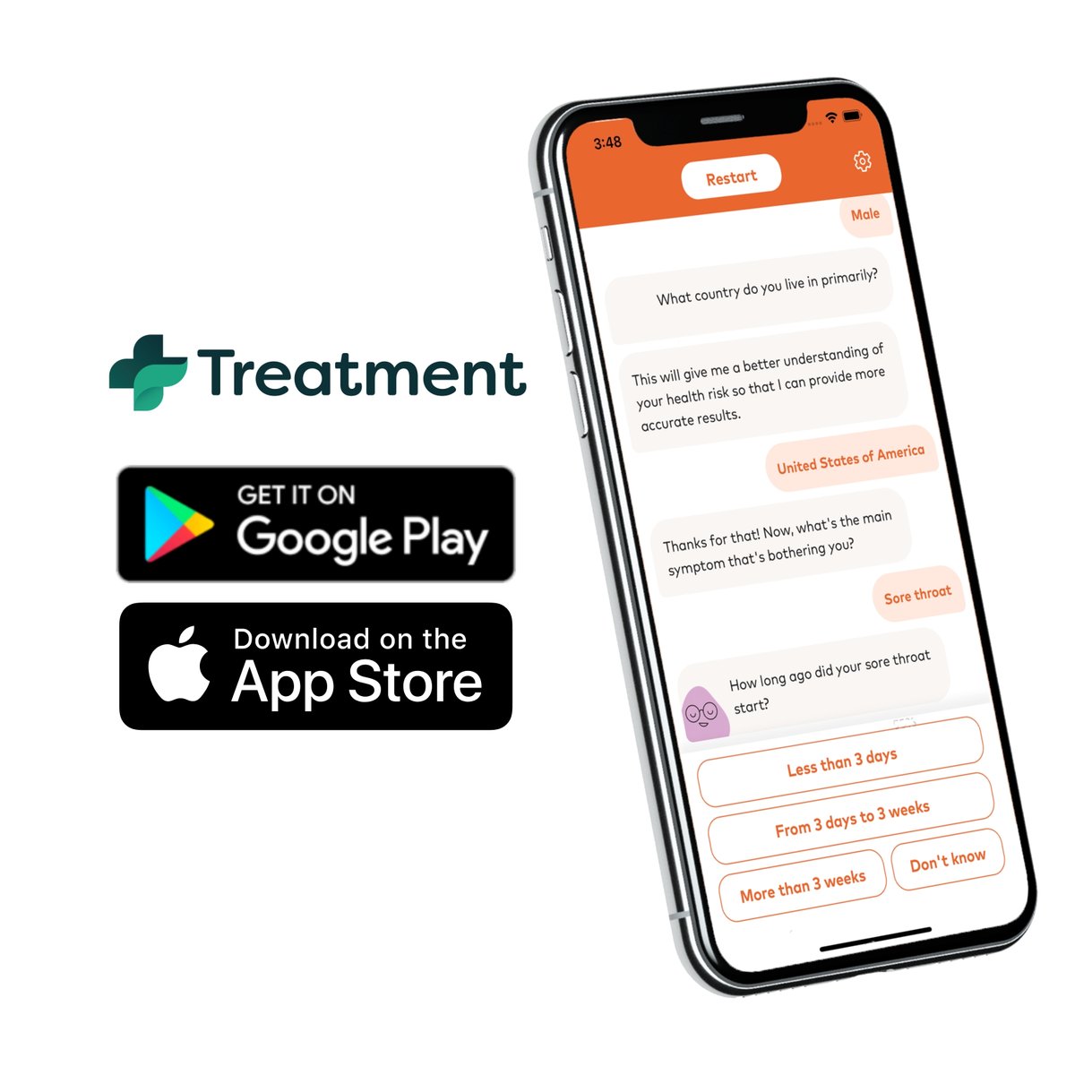 Talk to our Digital Health Assistant and get better answers to all your health questions! #Yourpartnerinhealth

Apple App Store: apple.co/3u08htA 
Google Play: play.google.com/store/apps/det… 

#worldhepatitisday #treatment #healthcare 
#partner #healthawareness #healthyandhappy