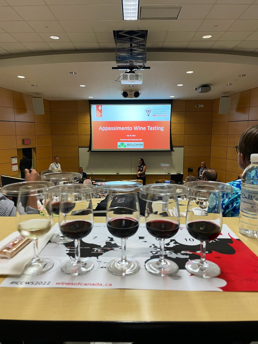 Appassimento tasting starting now <a href="/ICCWS2022/">ICCWS 2022</a> <a href="/CCOVIBrockU/">Brock CCOVI</a>