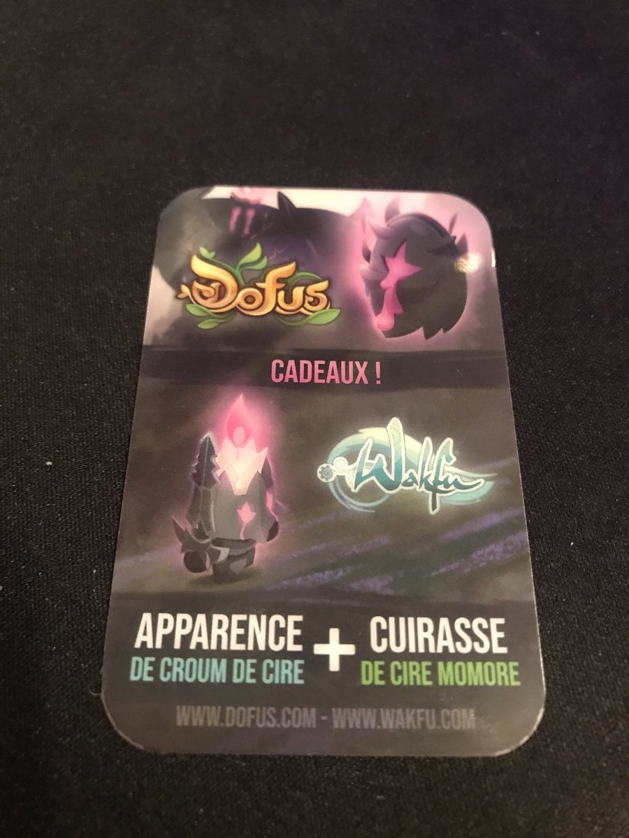 kaamikazee1's tweet photo. Omg ??? Un bouclier exclusif cire momore de la Japan Expo à gagner ??

Rt + follow @kaamikazee1 

T.A.S le 24/07 

(Merki a @NoursDofus pour les codes) https://t.co/ycTs2RkM8K