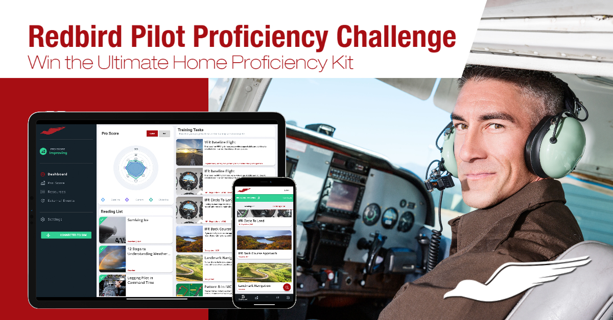 Redbird_Flight's tweet photo. ✈️Challenge Alert!✈️
Train with Redbird Pro for 90 days, improve your aviation skills, and you'll be entered automatically to win a Redbird TD2 and accessories valued at up to $12,520. #OSH22 #pilots #flightschools #AvGeek

Learn more here: https://t.co/0ybAh8Qju1 https://t.co/en12BULncL