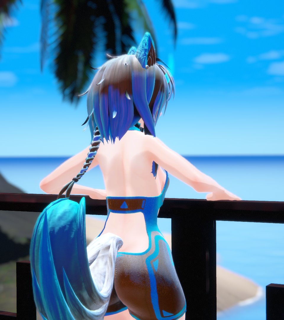 Fenrir_Vr on "The only positive about this absolutely stupid ass heatwave is I have an excuse to take off my clothes. #VRChat #VRC #VR https://t.co/P50fQHoyA9" / Twitter