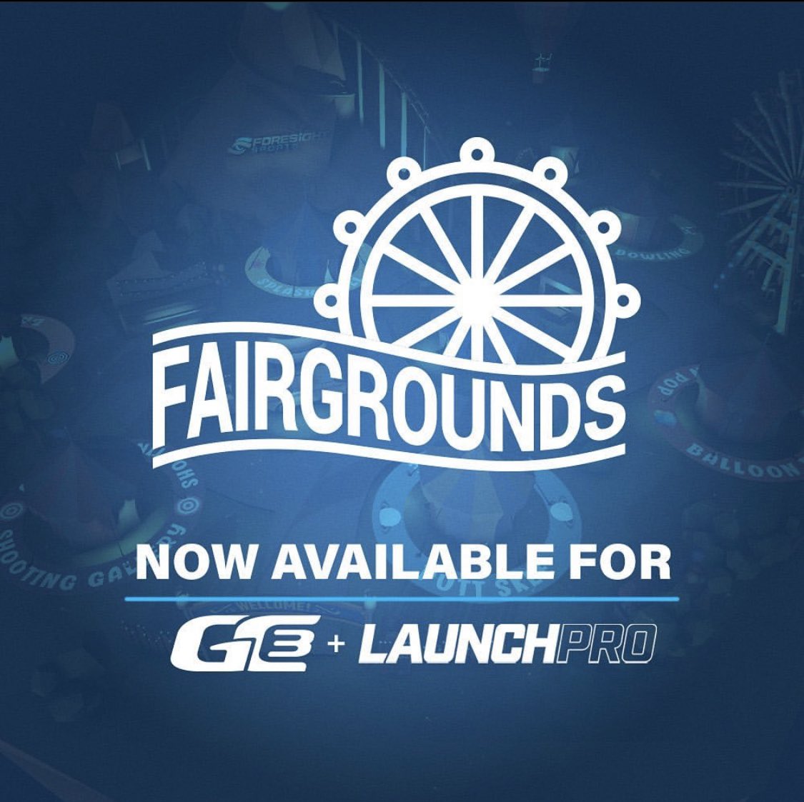 ForesightSports's tweet photo. Experience a totally unique way to play golf⛳️! Fairgrounds is now available for GC3, and LaunchPro. Fun for the whole family, combine your golf game with classic fair games! Perfect for any skill level and any age! 🎡

#ForesightSports 
#GC3 
#LaunchPro https://t.co/Jci0hF39oc