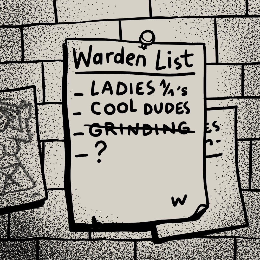 … Saw this in the Warden’s office…