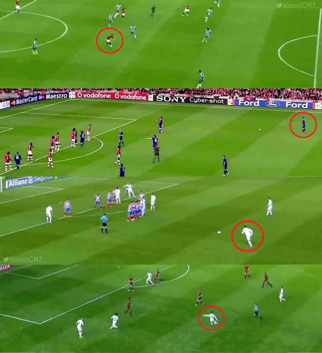 اهداف لا يسجلها الا رونالدو 😉