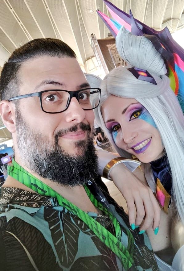 Dauchvid's tweet photo. Ha sido mi primer viaje a Canarias y por ende mi primera vez en Tenerife y tengo que decir que la gente de @Tenerife_GG nos ha hecho sentir como en casa.

El trato recibido, el cariño, reencontrarnos con amigos, todo ha sido maravilloso.

¡Con muchas ganas de volver pronto! ♥ https://t.co/DYVwcAE8gc