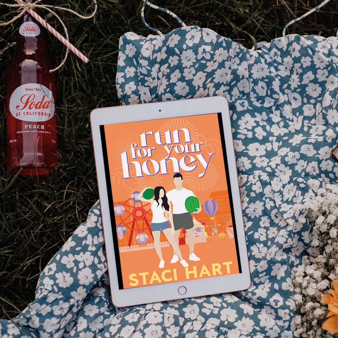 The final Blum Bee's book has a cover 😍😍😍 Run For Your Honey is a 2nd chance, enemies to lovers story you don't want to miss. Drops on Amazon and in KU on THIS Thursday, July 21st!! 
Check out the blurb below and pre-order your copy today: mybook.to/RunForYourHoney