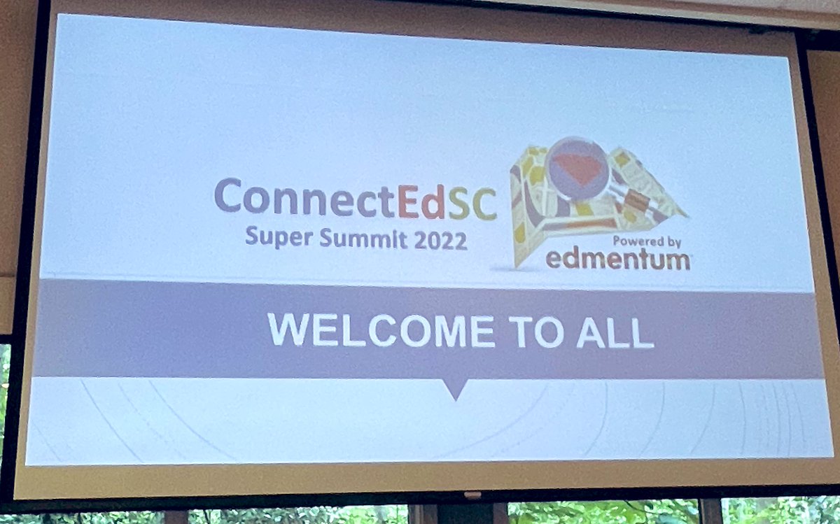 jrjackson2081's tweet photo. @CandeeJamie kicking off the #ConnectEdSC Superintendent Summit @MiddletonInn. #SCSups @edmentum @edmentumsc https://t.co/sxkSLWEM52