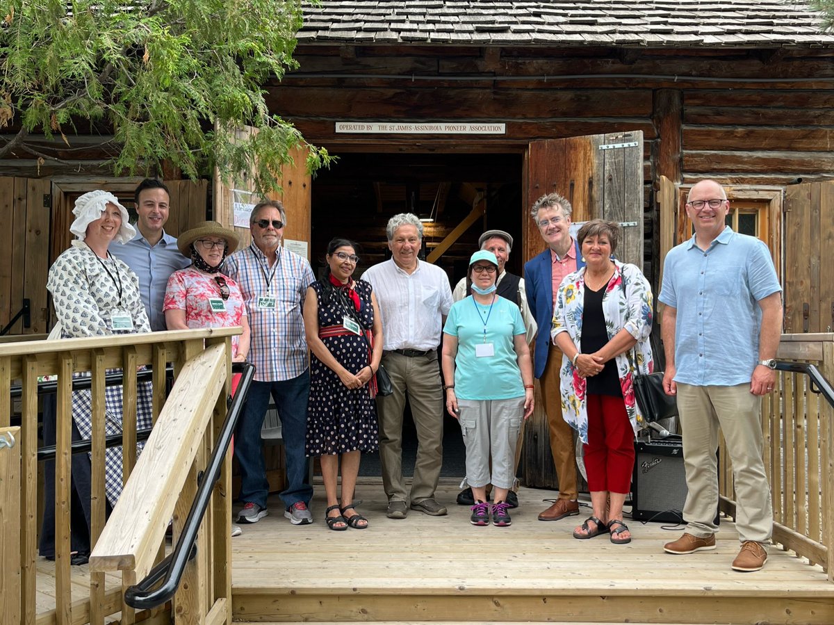 stbstvdan's tweet image. On July 9, I joined in the celebrations for Cuthbert Grant Day at Grant’s Old Mill. A Métis leader, Grant led the Métis in the Battle of Seven Oaks, a crucial event in Manitoba’s early history.