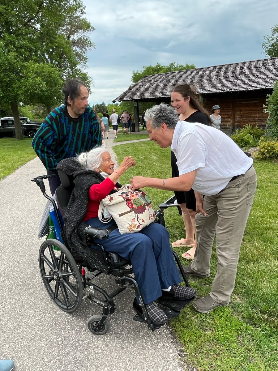 stbstvdan's tweet image. On July 9, I joined in the celebrations for Cuthbert Grant Day at Grant’s Old Mill. A Métis leader, Grant led the Métis in the Battle of Seven Oaks, a crucial event in Manitoba’s early history.