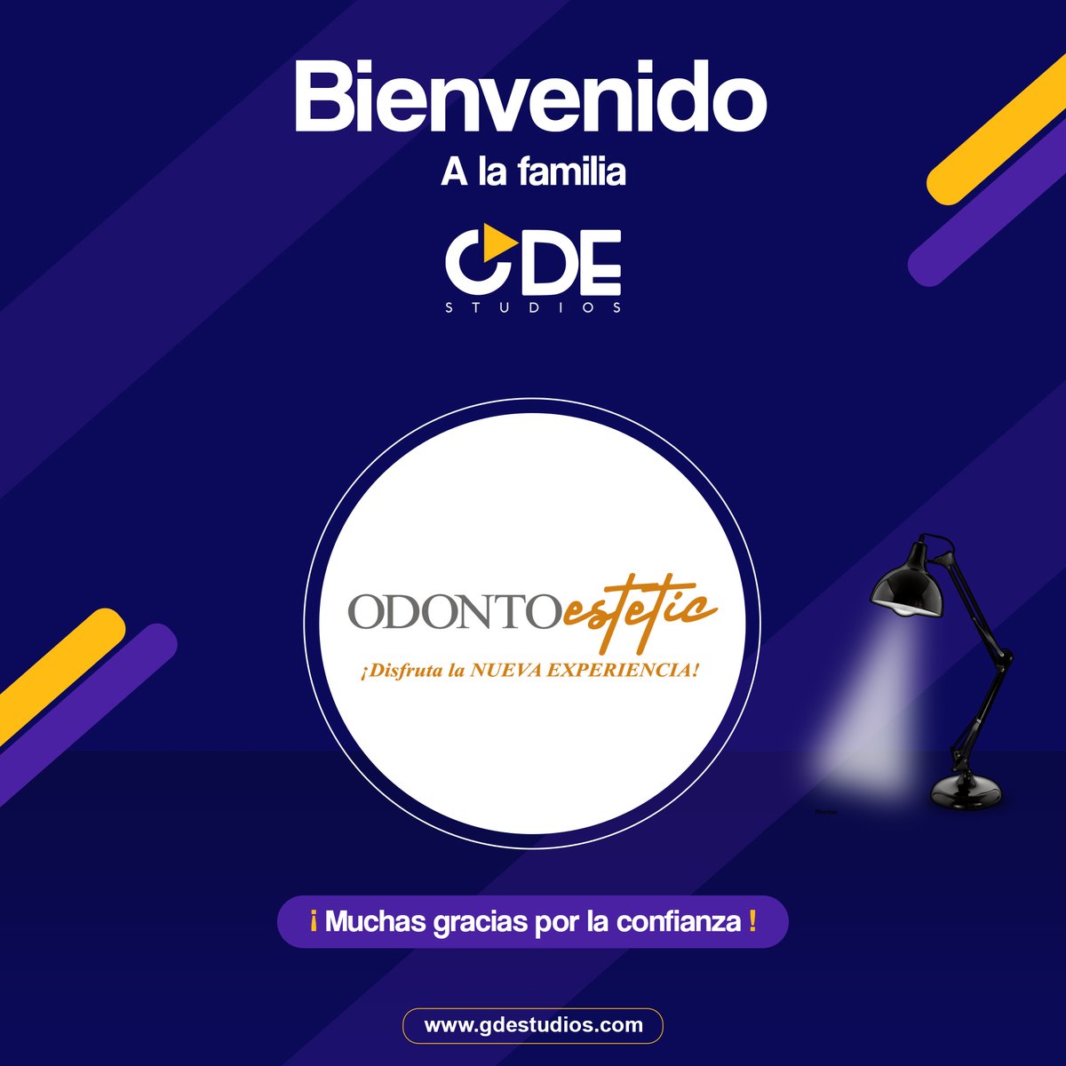 GDEstudios's tweet photo. ๐ข๐ฑ๐ผ๐ป๐๐ผ ๐๐๐๐ฒ๐๐ถ๐ฐ ya forma parte de nuestra familia๐ #GDEstudios. Trabajaremos juntos๐ช.
โ Agenda una asesorรญa GRATIS ๐ฑ
๐ 941 970 632 / https://t.co/lSSNRhi1j5
๐ 990 476 764 / https://t.co/GJDfI1DPvl
๐ https://t.co/3RgcnVn0Qf
#WebResponsive #WebAdaptable #HTML5 https://t.co/1v0EkiAnP9