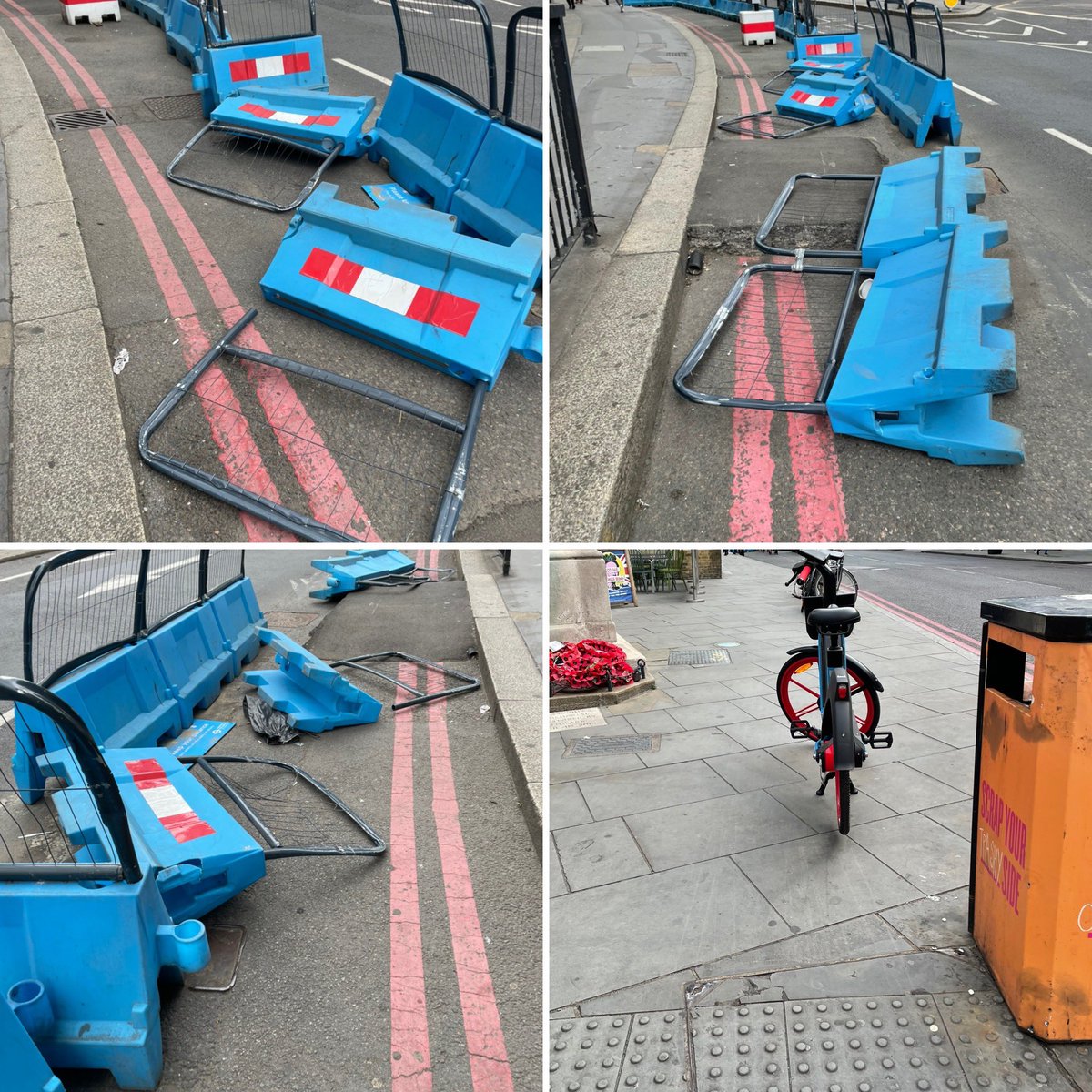 SimonSa23626003's tweet photo. @VincentStops @willnorman Willy is a #HabitualLiar Hence why he is called #Bull5hitWill His #Streetspace scheme actually makes pedestrians and roadspace users journeys more dangerous. He needs sacking for what he’s done to London #TheStateOfTheseBarriers #GridlockingLondon #HostileStreetsAndPavements https://t.co/fISiz1eeLX