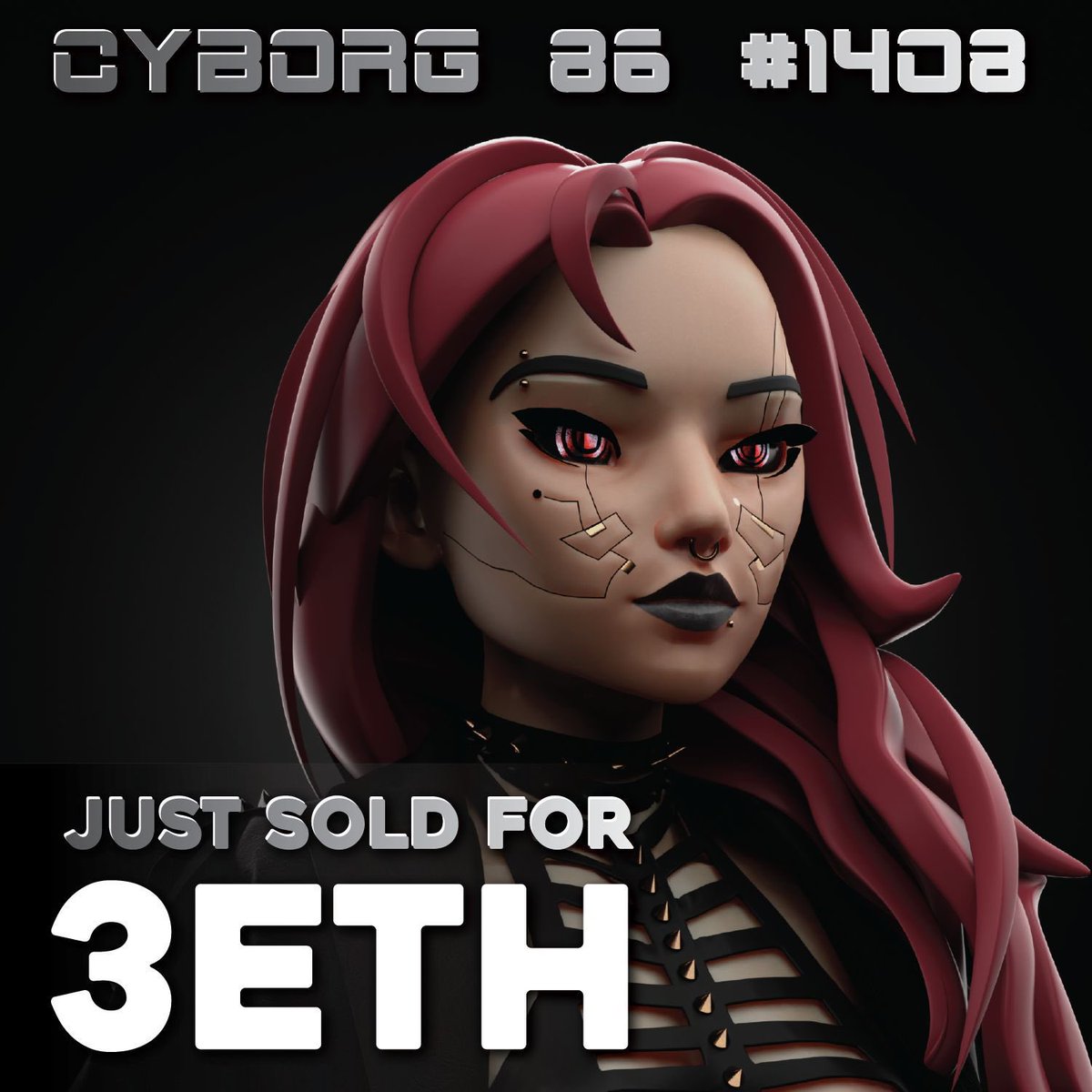 Jamestownkings's tweet photo. @ArtvisionNFT #BAYC members are making huge traction at @Cyborg86nft 

We recently added: 
DAO ✅
Cybank reward dispensary ✅
Verified on OpenSea ✅
New leadership team✅
5 BAYC advisory board members ✅

#nft #bayc #cyborgs #wagmi #LFG https://t.co/QFWxEuA2Il
